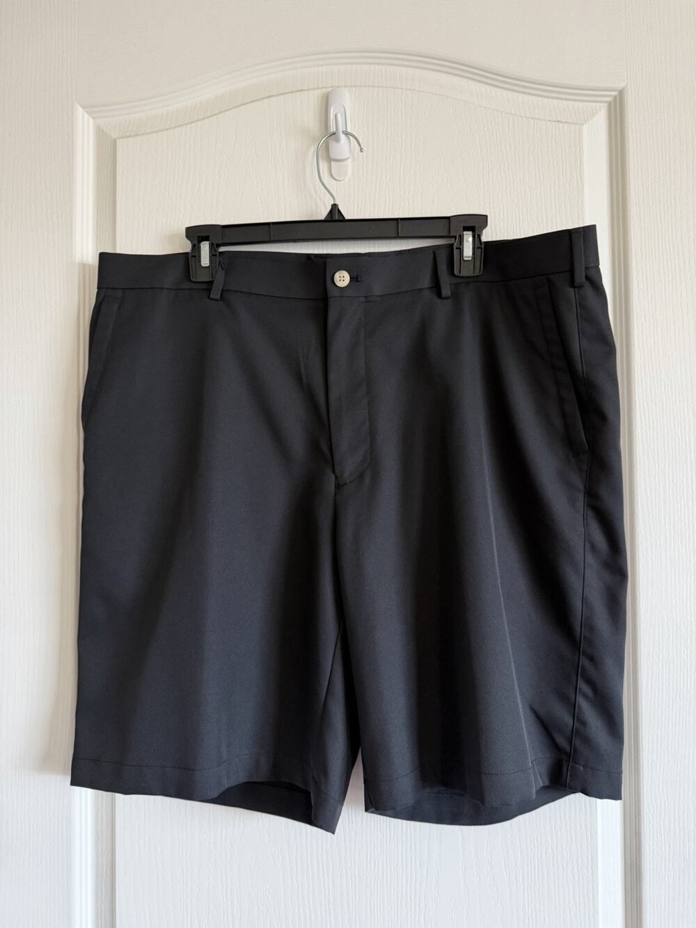 Peter Millar Mens 40 Shorts Black Performance Golf Summer Lightweight
